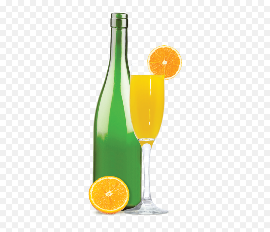 Mimosa And Champagne Png Clipart - Mimosa Clipart Emoji,Mimosa Emoji