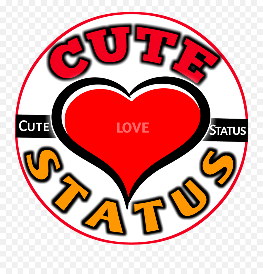 Download Cute Love Status - Heart Full Size Png Image Pngkit Cute Status Logo Emoji,Status Emoji