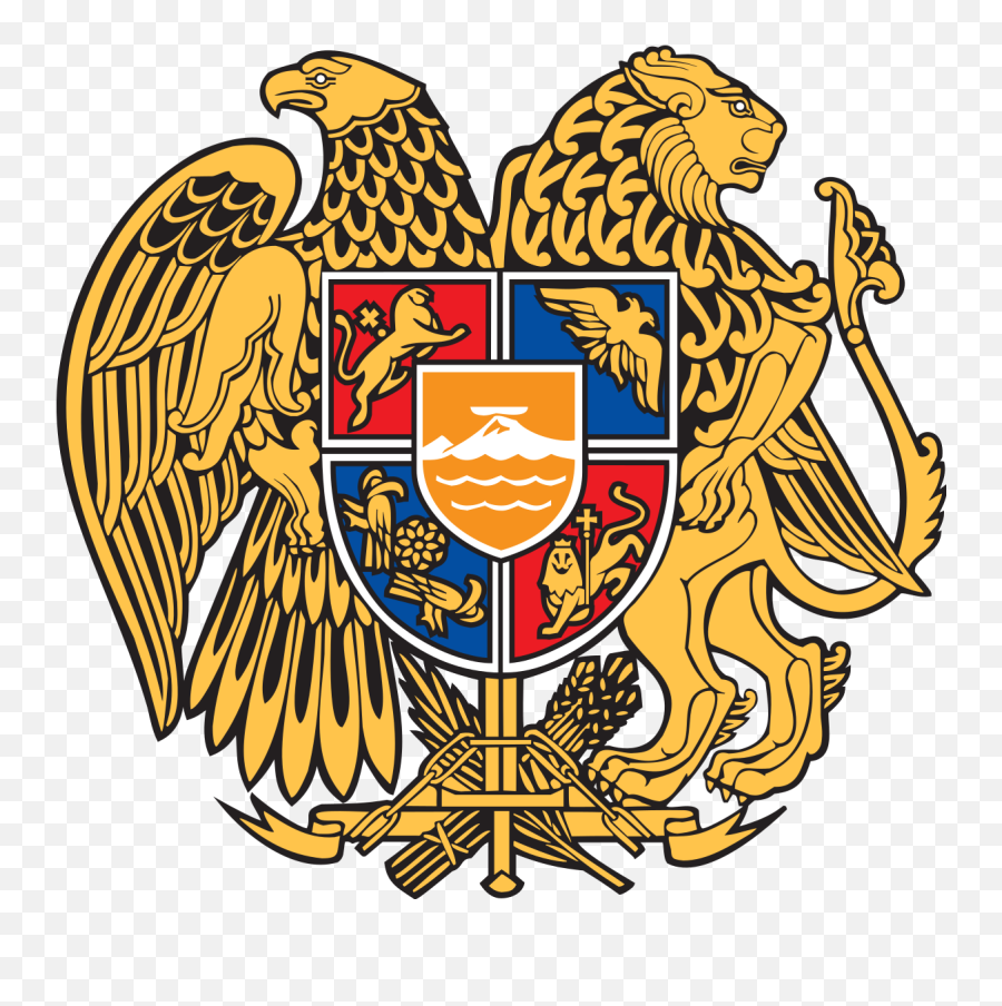 Coat Of Arms Of Armenia - Armenia Coat Of Arms Emoji,Armenian Flag Emoji