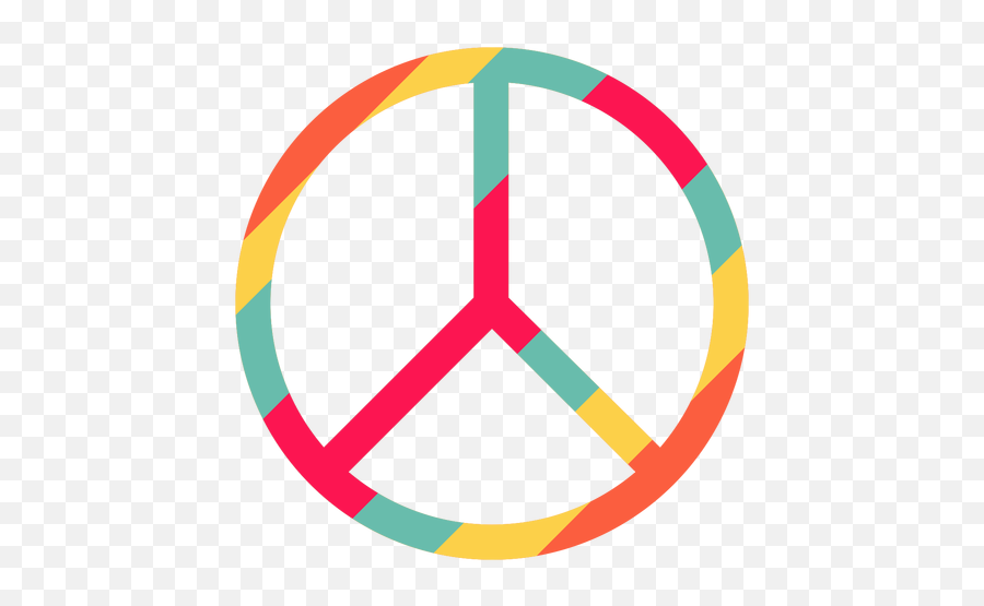 Peace Symbol Hippie Element - Peace Sign Hippie Png Emoji,Peace Emoticon