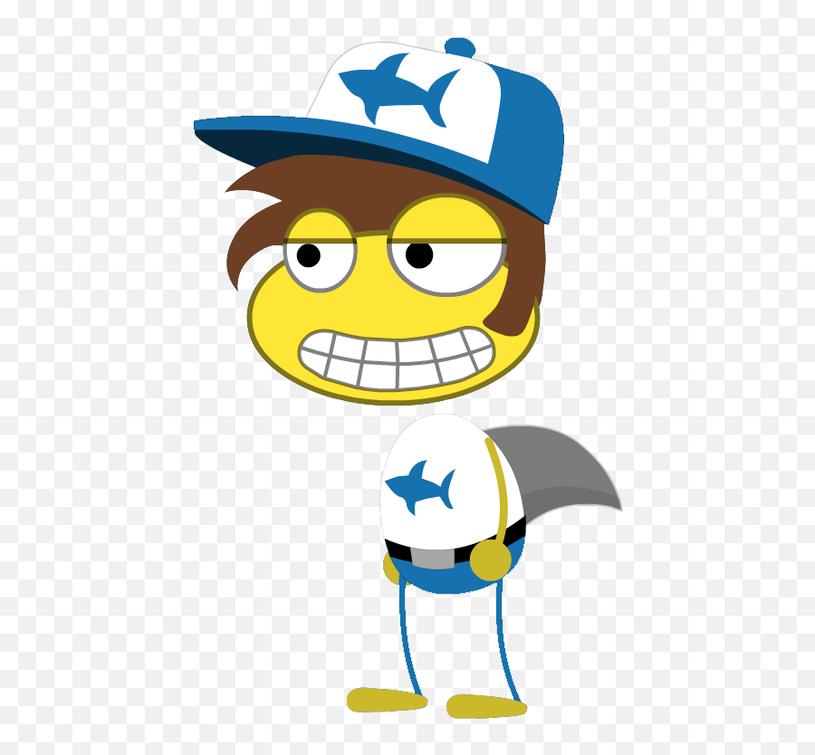 Shark Fin Vendor - Poptropica Transparent Emoji,Shark Emoticon