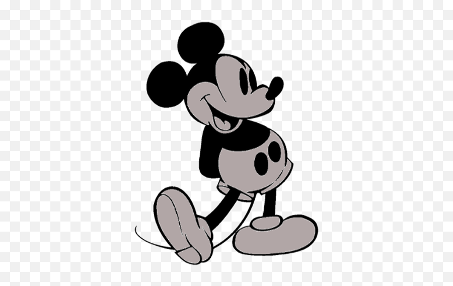 Walt Disney Mickey Mouse Drawing - Clip Art Library Old Mickey Mouse Emoji,Mickey Mouse Emoticon