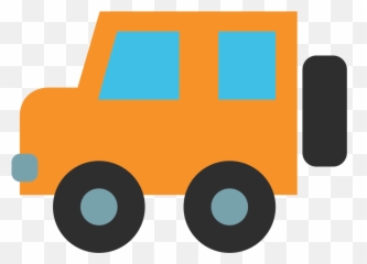 Emoji U1f699 - Emoji,Rv Emoji