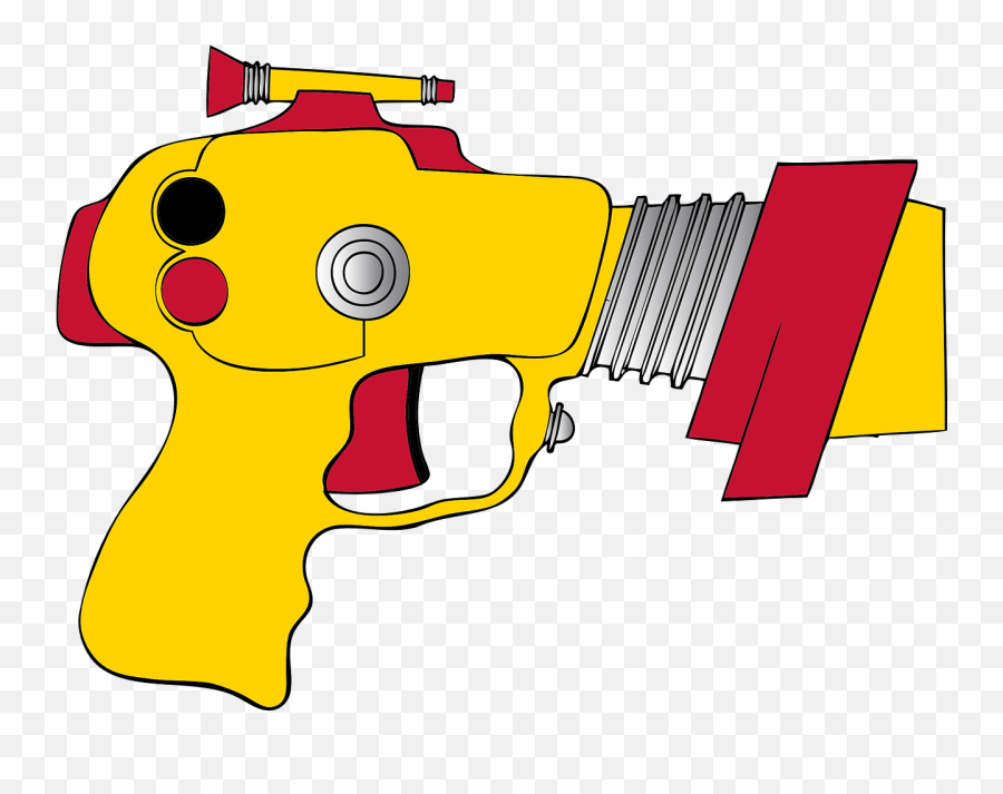 Toy Gun Ray Gun Science Fiction Gun - Cartoon Laser Gun Png Emoji,Watergun Emoji