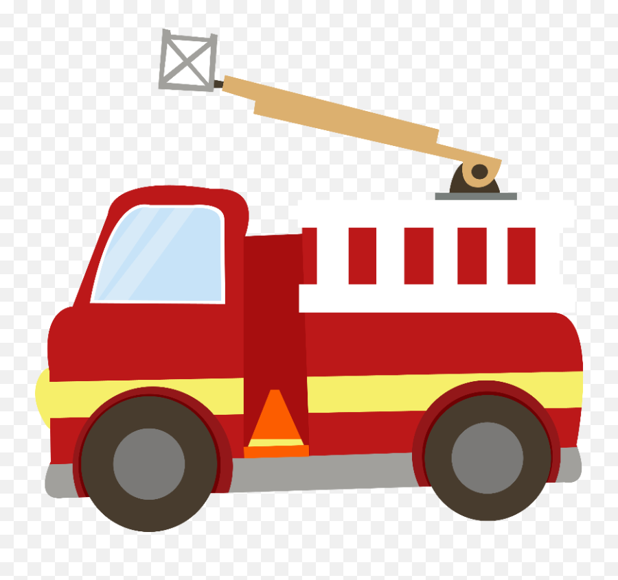 Bombeiros E Polícia - Carrinho De Bombeiro Desenho Emoji,Firetruck Emoji