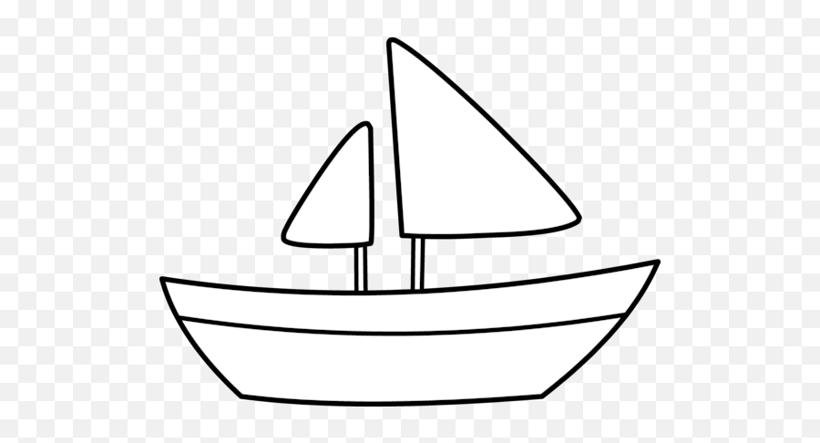 Boat Clip Art Clipartbold Clipartix - Ship Clipart Black And White Emoji,Emoji Boat