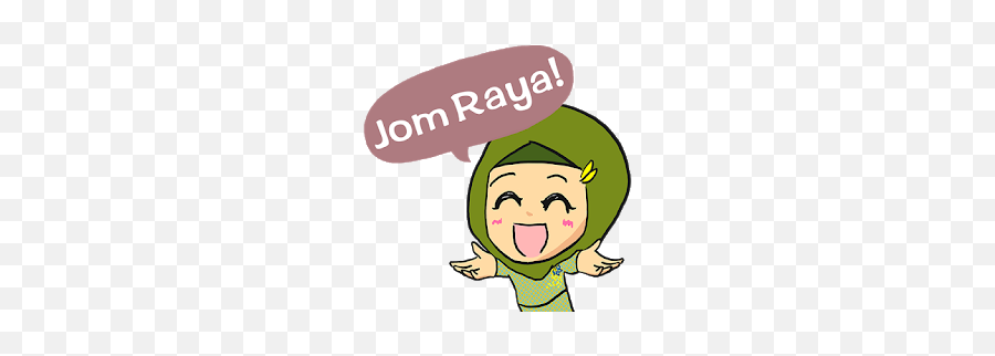 Jom Raya By Emel - Jom Raya Png Emoji,Emoji Rayo