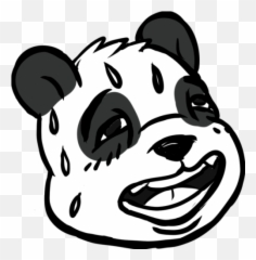 Panda Thicc - Clip Art Emoji,Thicc Emoji