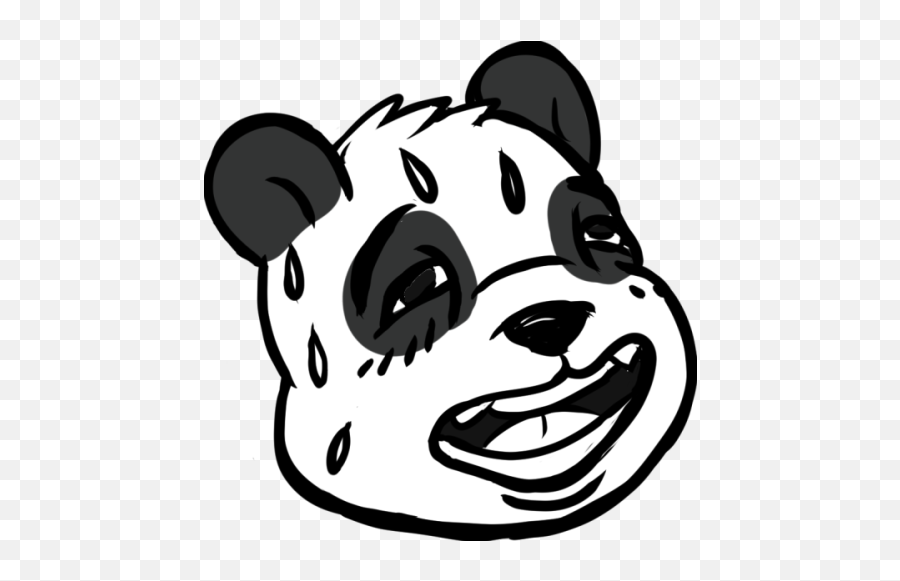 Panda Thicc - Clip Art Emoji,Thicc Emoji