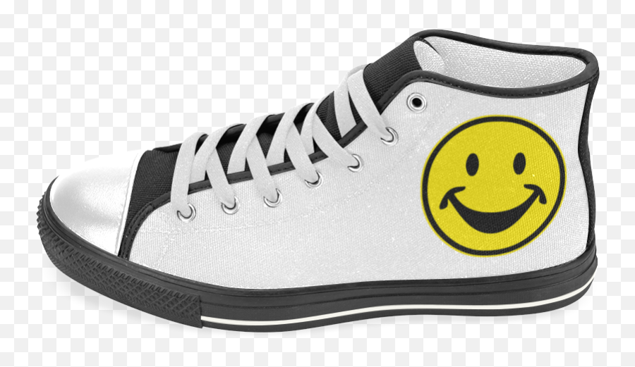 Funny Yellow Smiley For Happy People Emoji,Sneakers Emoji