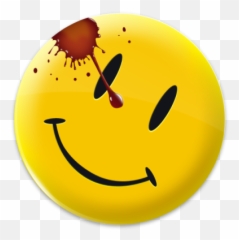 Moloch - Transparent Watchmen Smiley Face Emoji,:v Emoticon