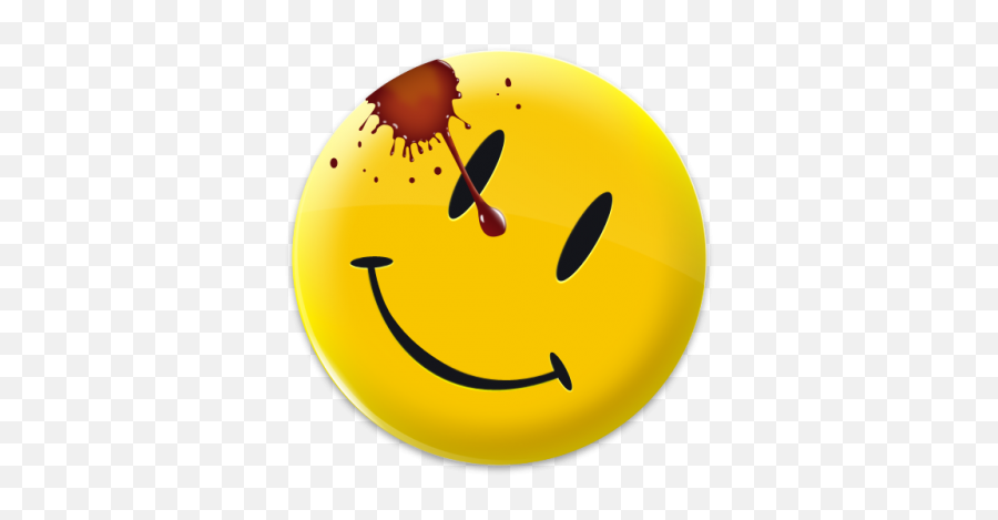 Moloch - Transparent Watchmen Smiley Face Emoji,:v Emoticon