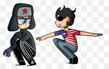 Squat - Cartoon Emoji
