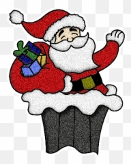Animated Santa Claus Images Download - Christmas Santa Claus Animated Emoji,Santa Sleigh Emoji
