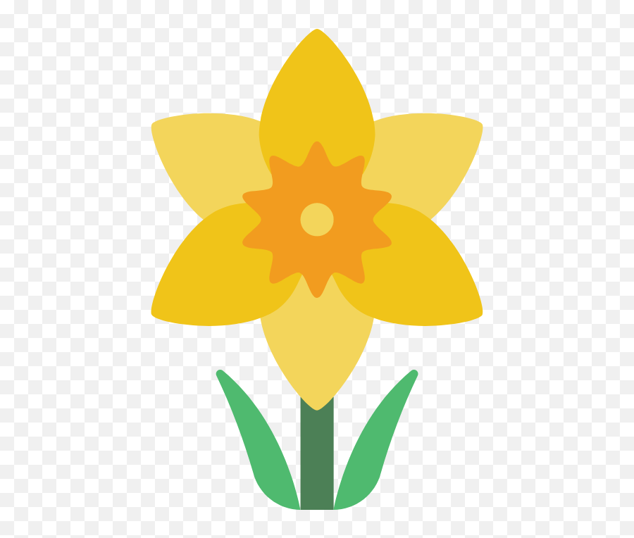 Daffodil Issue - Clip Art Emoji,Plant Emoji