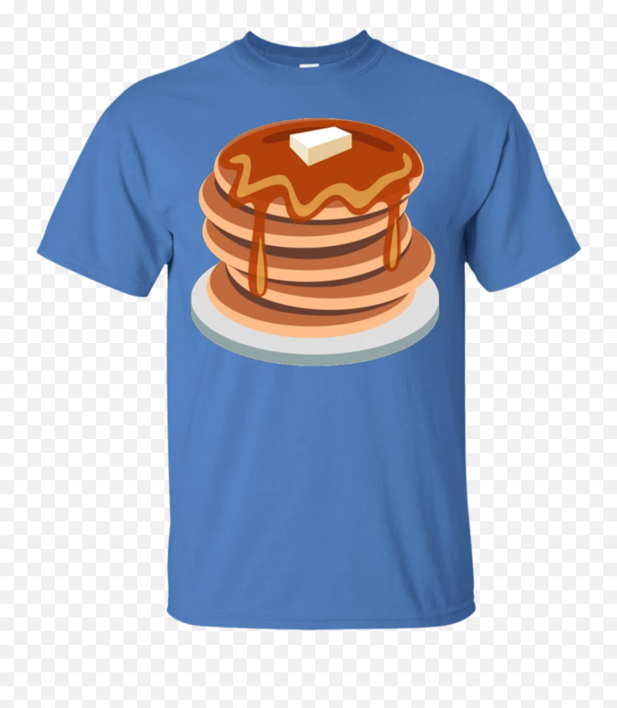 Pancake Emoji Tshirt Syrup Butter Breakfast Waffles Plate - Belgian Waffle,Emoji Burger