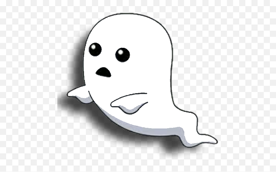 Ghost Spirit Spooky Halloween Haunted - Transparent Png Ghost Clipart Png Emoji,Kms Emoji