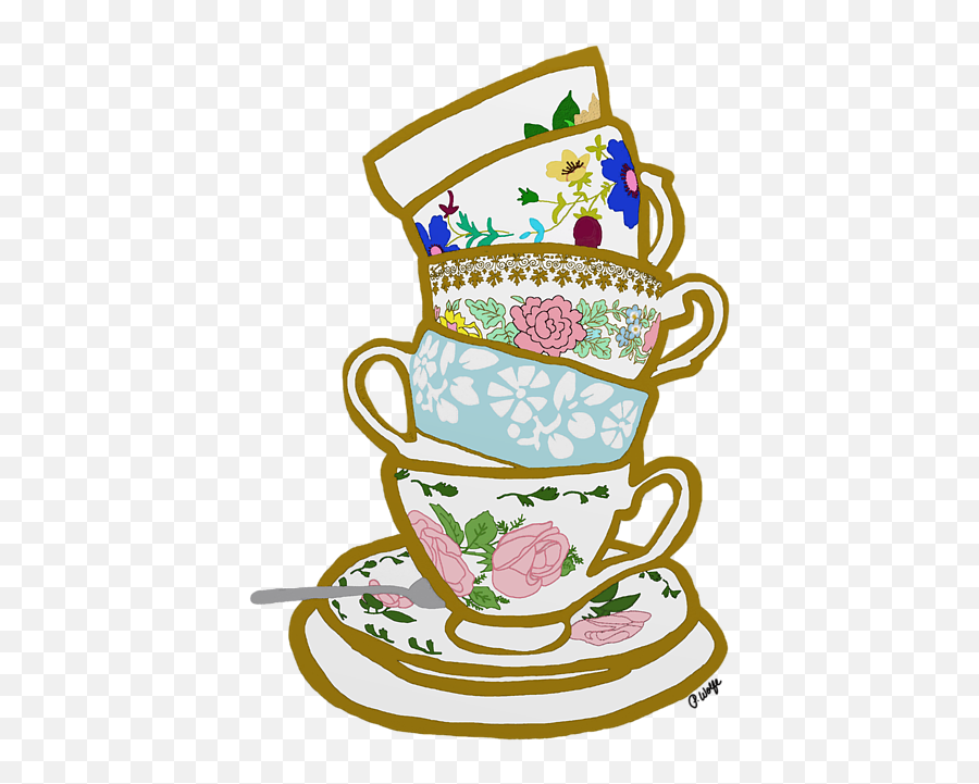 Teacup Drawing Clip Art - Mug Coffee Png Download 600700 Tea Cups Clip Art Emoji,Teacup Emoji