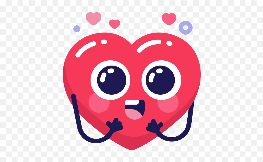 Cute Emoji Heart Icon - Icon,Cute Heart Emoji