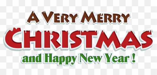Free New Years Transparent Download - Christmas Text Png Emoji
