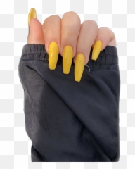 Acrylic Nails Png Download - Transparent Emoji