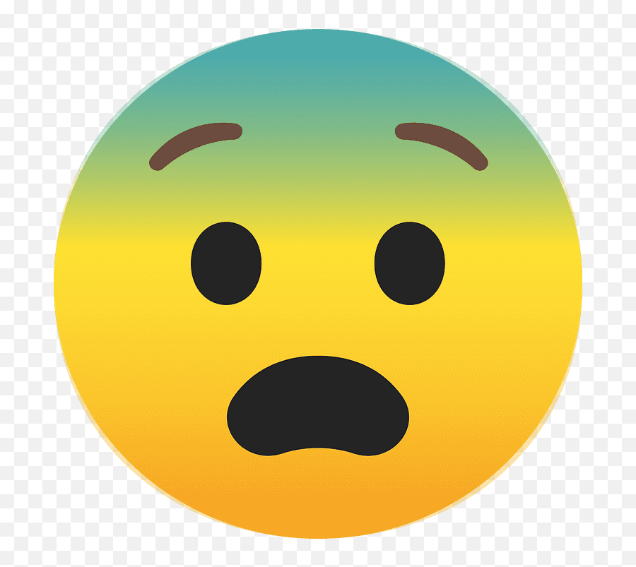 Fearful Face Emoji Clipart - Pagkatakot Emoji,Flushed Face Emoji