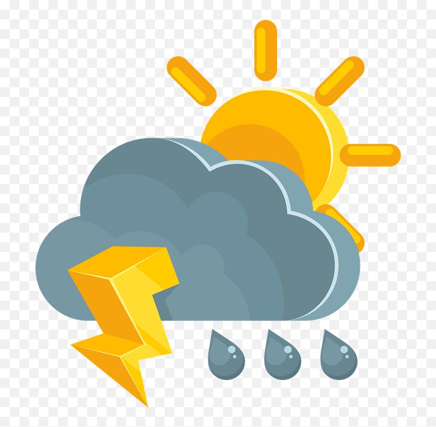 Weather Icon Clipart - Big Emoji,Weather Emojis