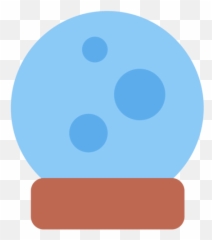 Crystal Ball Emoji - De Cristal