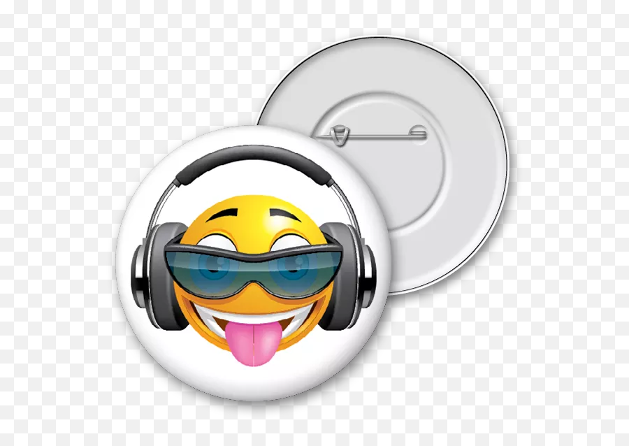Icons Smiley With Glasses And Headphones - Emoticon Emoji,Glasses Emoticon
