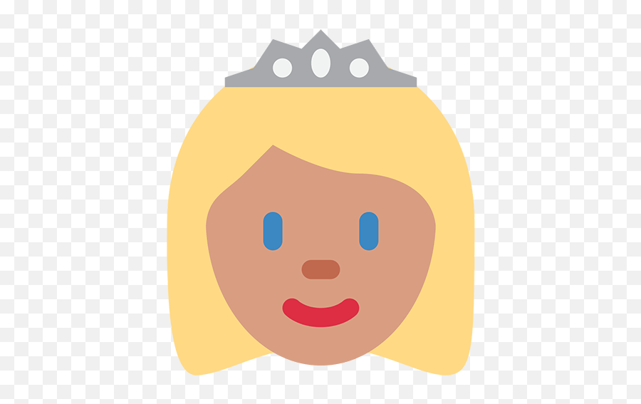 Princess Emoji For Facebook Email Sms - Princess Emoji Twitter Png,Princess Emoji