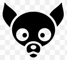Chihuahua Dog Face Icons - Dogs Copyright Free Graphic Emoji,Chihuahua Emoji