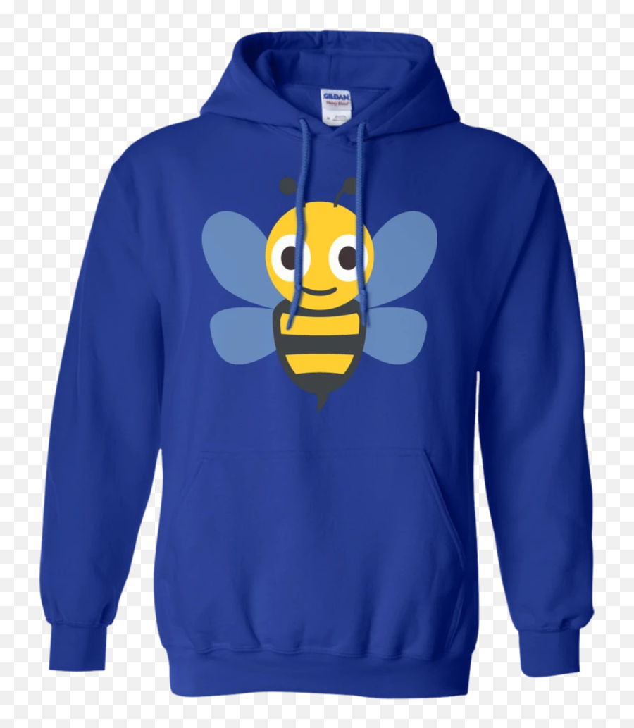 Happy Bumble Bee Emoji Hoodie,Honey Bee Emoji