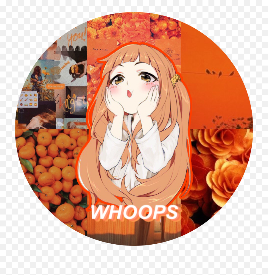 Orange Anime Icon Not Exactly An Icon But I Love - Anime Icon Orange Emoji,Fite Me Emoji