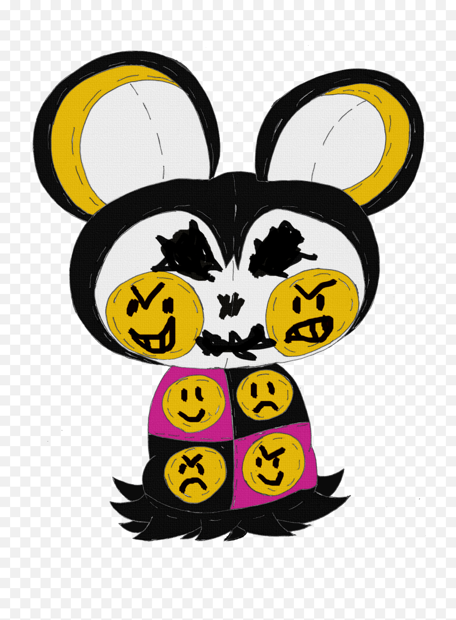 Ms - Cartoon Emoji,Creepy Emoji