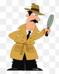 Detective Investigation Man Police - Investigator Transparent Background Emoji
