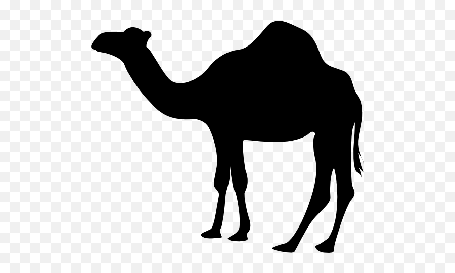 Camel Silhouette Sticker - Camel Silhouette Png Emoji,Camel Emoji