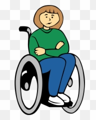 Handicapped Transparent Png Clipart - Girl In Wheelchair Emoji