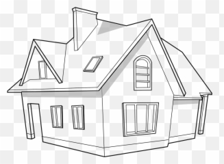 House Home Real Estate - Modern House Clipart Black And White Emoji,Real Estate Emojis
