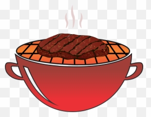 Grilling Clipart Beef Bbq Grilling - Clip Art Grill Cartoon Emoji,Barbecue Emoji