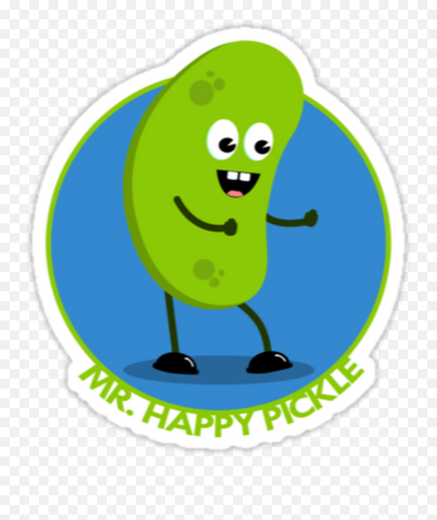 Imahappy Pickle - Cartoon Emoji,Pickle Emoticon