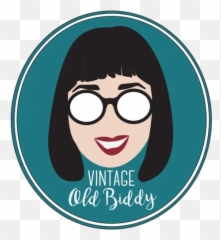 Vintage Old Biddy - Cartoon Emoji