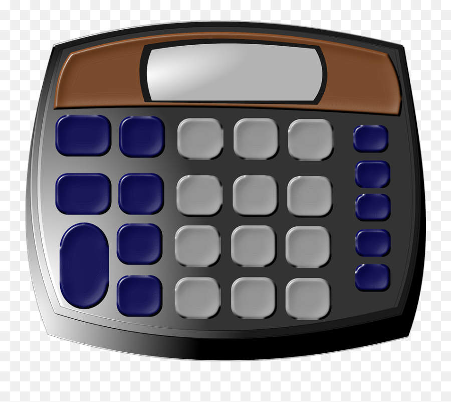 Free Plain Blank Vectors - Calculator Without Numbers Emoji,Emoticon Backpack