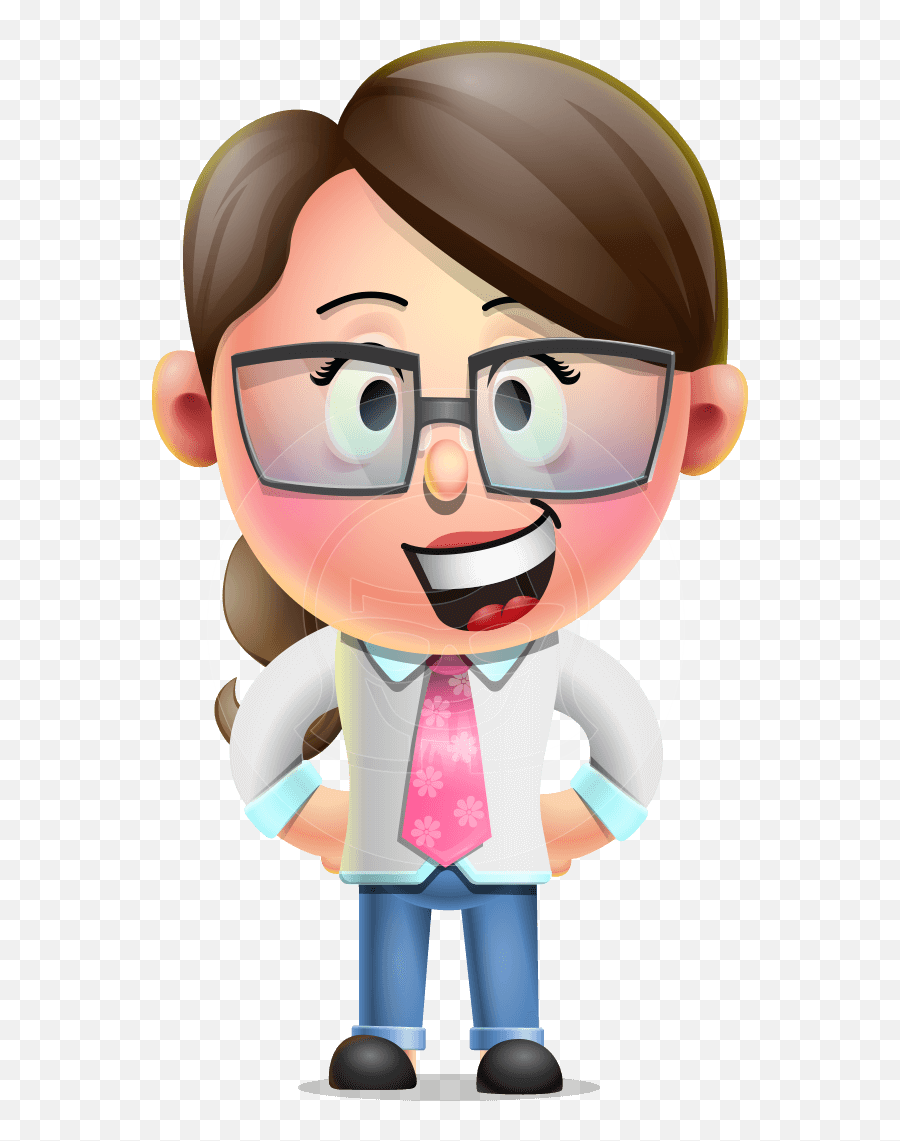 Cute Vector 3d Girl Character Design - Cute 3d Character Png Emoji,Cute Emotions