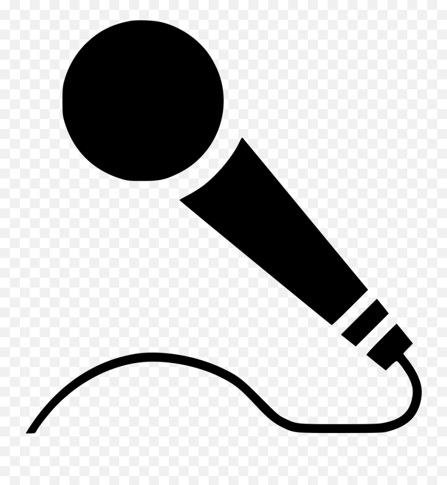 Desenho De Microphone Png Clipart - Mic Font Png Icon Emoji,Mic Emoji Png