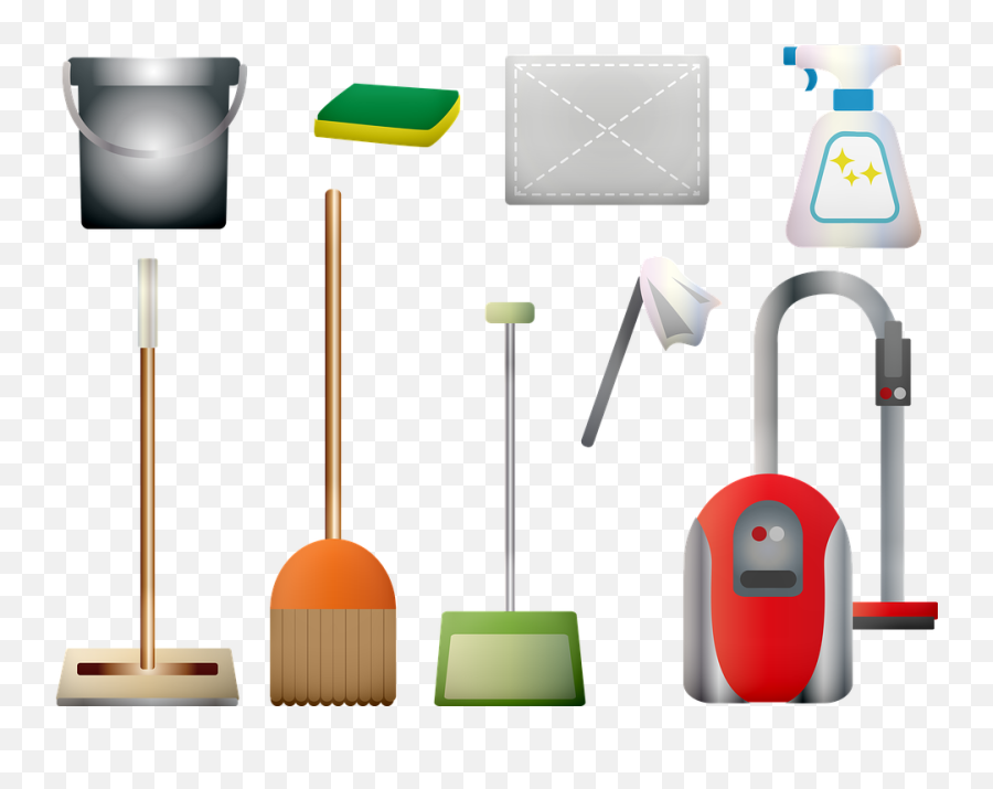 Cleaning Supplies Vacuum Broom - Cleaning Emoji,Vacuum Cleaner Emoji