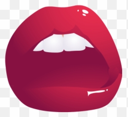 Slcp44 - Clip Art Lips Open Emoji,Shhh Emoji Png