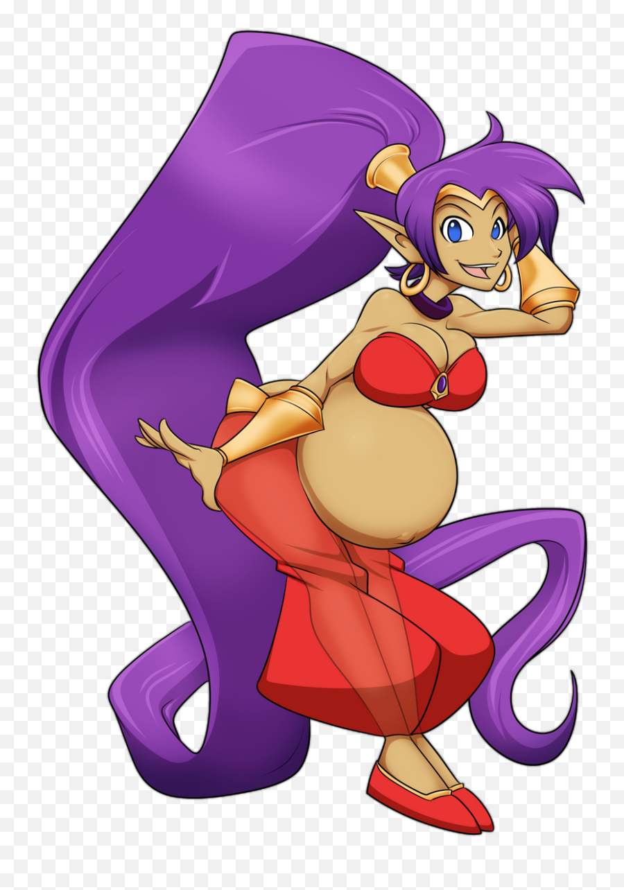 Pregnant Shantaes Bottom Heavy Baby - Shantae Pregnant Emoji,Pregnant Emoji App