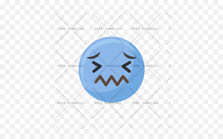 Confounded Face Emoticon Png - Dia Mundial Del Emoji,Confounded Emoji