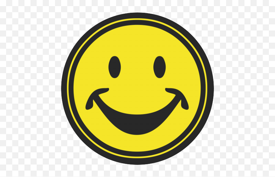 Funny Yellow Smiley For Happy People - No Sad Face Symbol Emoji,Not Funny Emoji