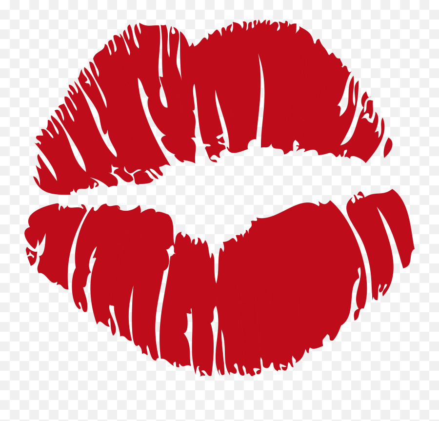 Kiss Clipart Png - Transparent Background Lipstick Print Emoji,Kiss Mark Emoji